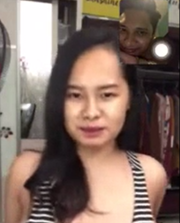 cewek tobrut sange godain cowoknya di vc